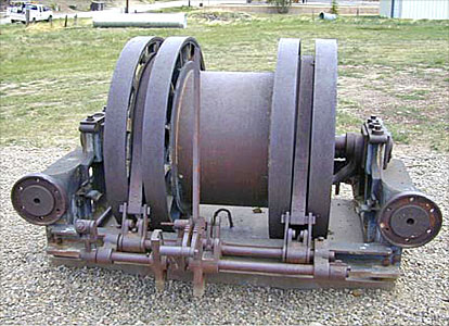 Double Drum Winch from Black Copper Mine